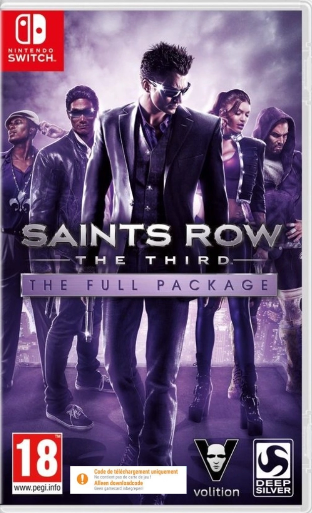 Saints Row: The Third UK Switch (Code in a Box)