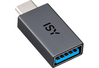 ISY IAD-1000-C - Adaptateur USB-C vers USB-A (Noir)