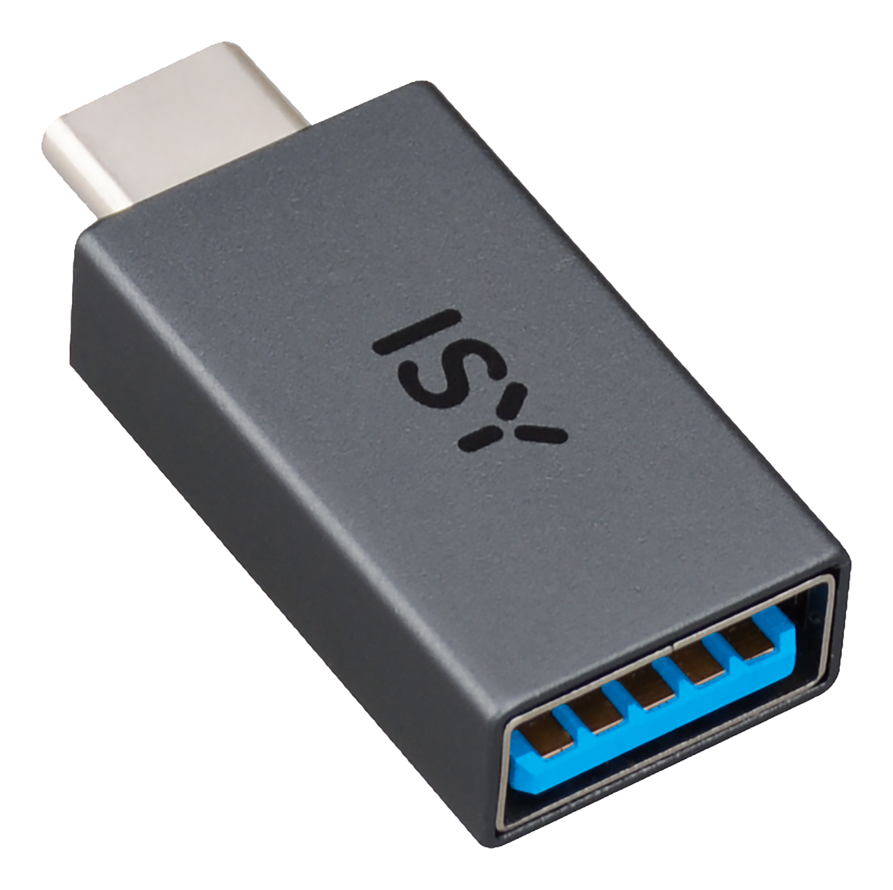 ISY IAD-1000-C - USB-C auf USB-A Adapter (Schwarz)