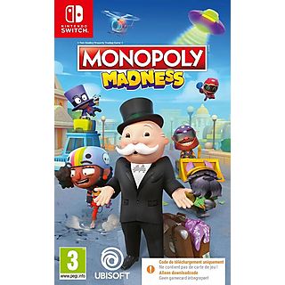 Monopoly Madness NL/FR Switch (Code in a Box)