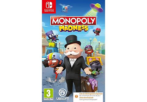Monopoly Madness NL/FR Switch (Code in a Box)