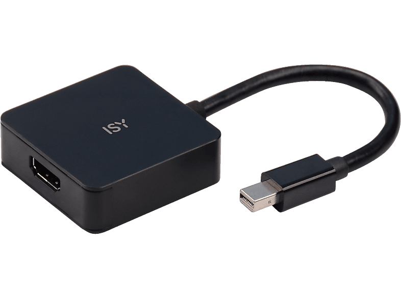 ISY IAD-1006 - Mini Displayport auf HDMI Adapter (Schwarz)