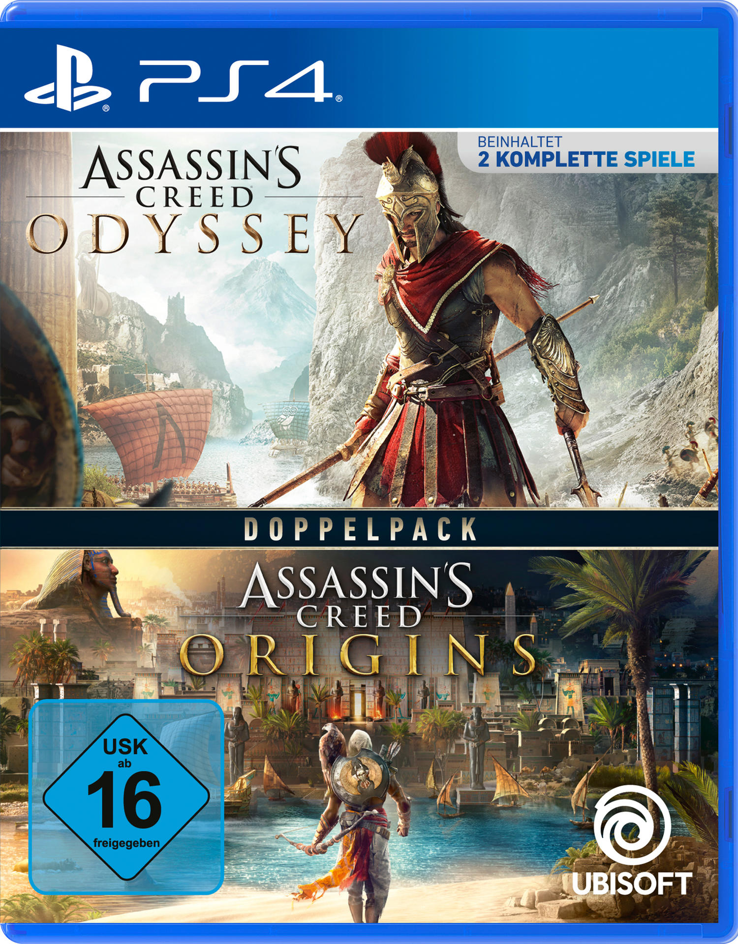 + Doppelpack Creed Odyssey - Assassin\'s [PlayStation Origins 4]