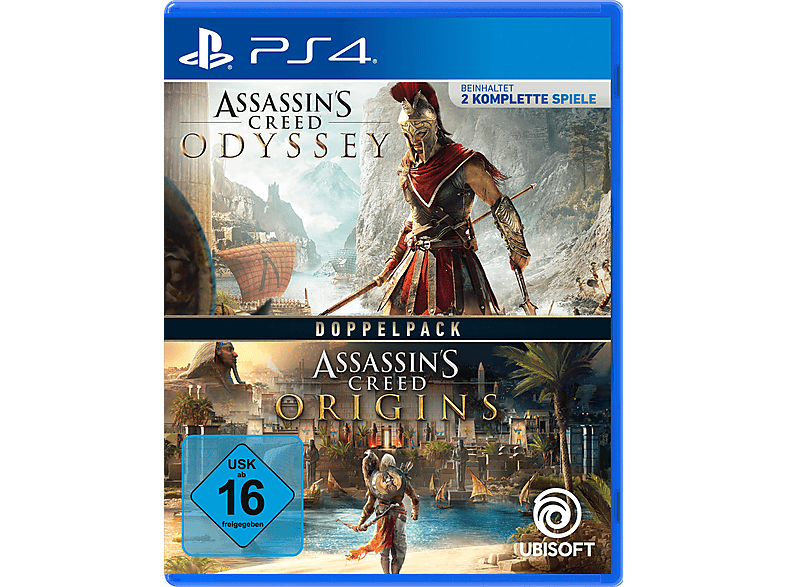 Assassin\'s Creed Odyssey + Doppelpack 4] - [PlayStation Origins