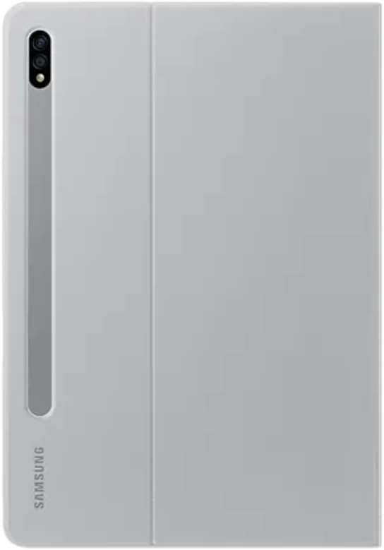 SAMSUNG Galaxy Tab S7 book cover case tablet tok, szürke (EF-BT870PJEG)