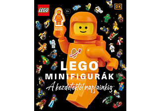 HVG Könyvek - LEGO Minifigurák - A kezdetektől napjainkig + ajándék exkluzív űrhajós minifigurával