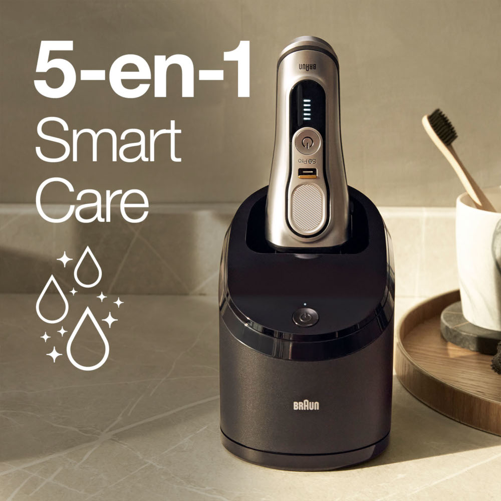 BRAUN Rasoir Series 9 Pro Wet & Dry Silver (9467CC)