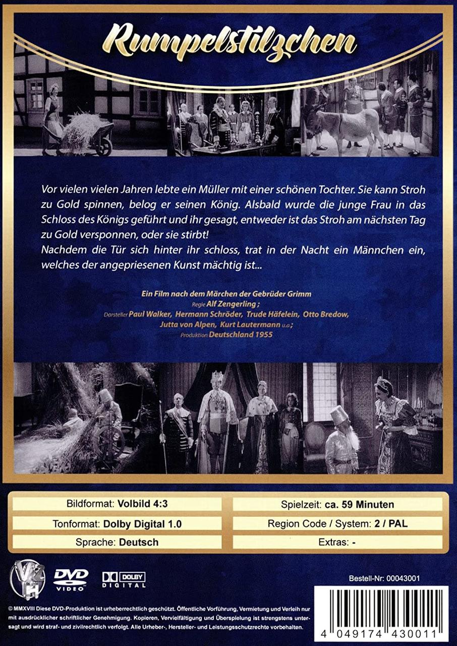 Der große deutsche Märchenfilm Rumpelstilzchen DVD