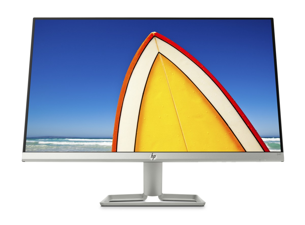 HP Monitor 24f, 23.8 Zoll, schwarz-silber (2XN60AA#ABB) 23,8 Zoll Monitor, Full-HD, 5 ms Reaktionszeit, 300 cd/m², 60 Hz, Silber