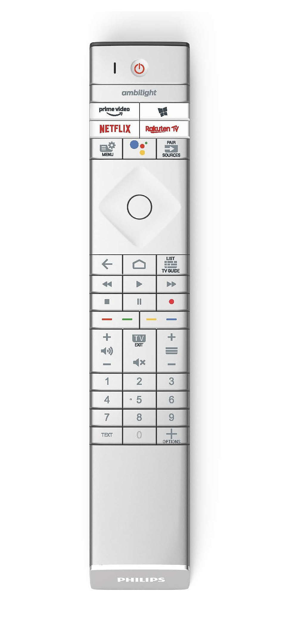 TV LED 75" - Philips 75PML9506/12, UHD 4K, Smart TV, Dolby Atmos®, P5 con AI Perfect Picture Engine, Plata