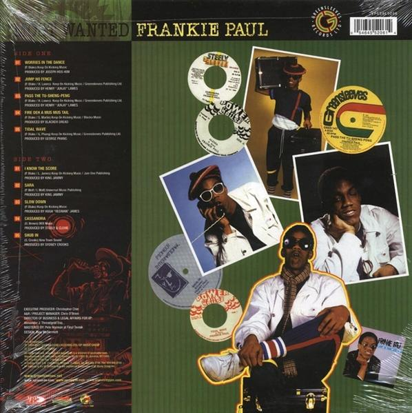 Albumcover mit Bildern eines Mannes. Der Hintergrund ist im Vintage-Stil gehalten.