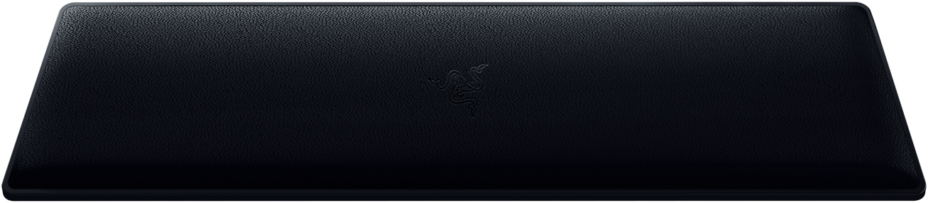 Schwarzes Razer-Mauspad. Das Razer-Logo ist zentriert.
