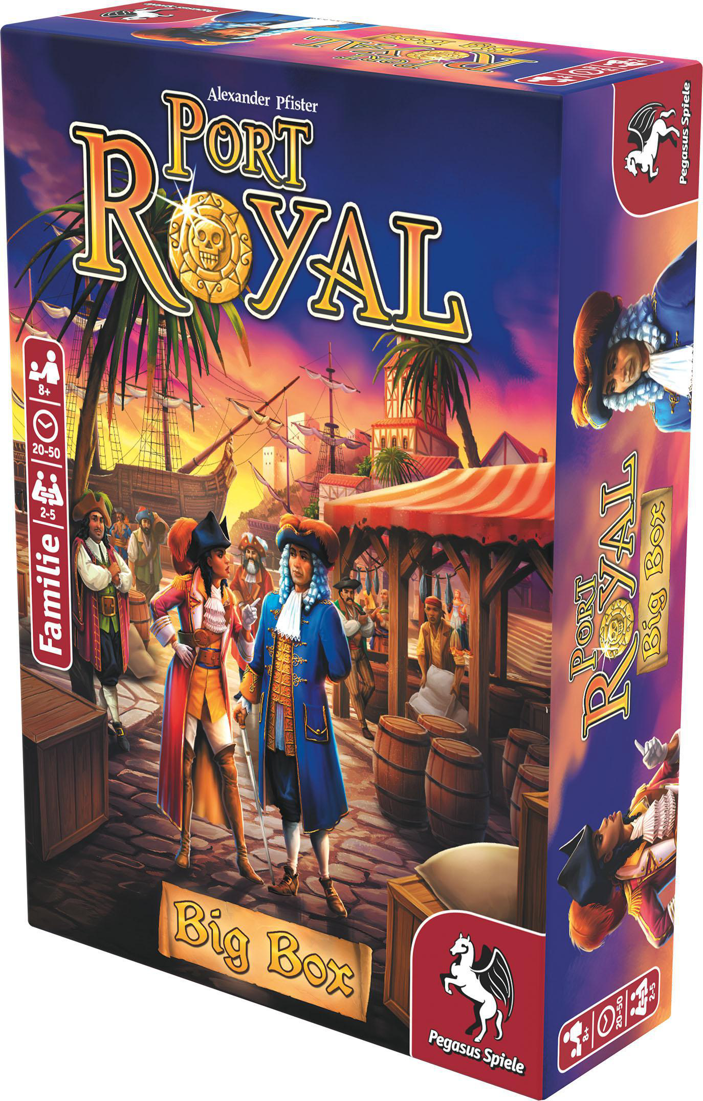 PEGASUS SPIELE Port Royal Familienspiel Box Mehrfarbig Big