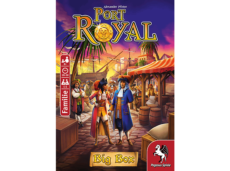 PEGASUS SPIELE Port Royal Big Box Familienspiel Mehrfarbig