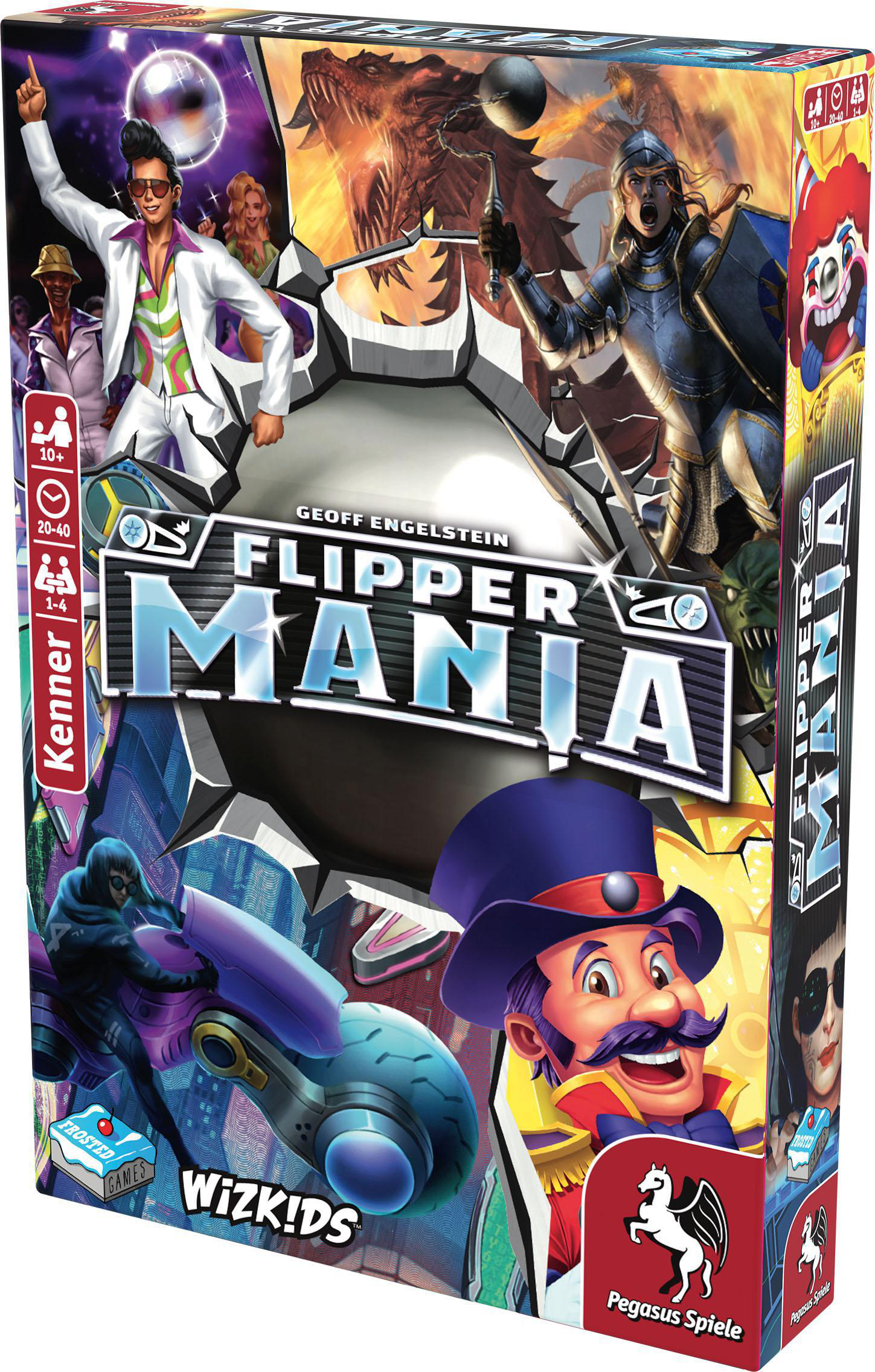 PEGASUS SPIELE Flippermania Geschicklichkeitsspiel Mehrfarbig