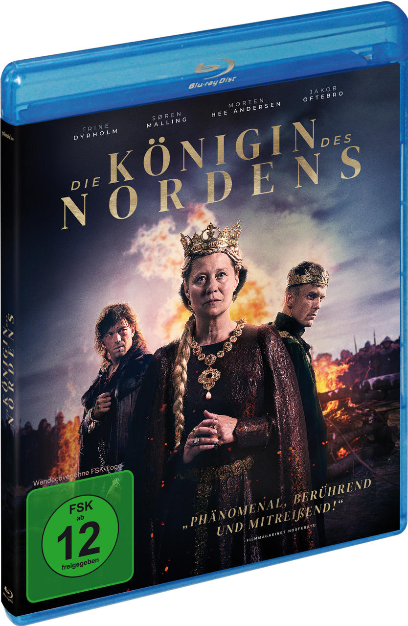 Ein Blu-ray-Disc-Cover mit drei Personen und Text.