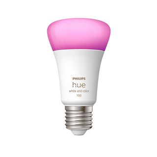 Bombilla inteligente - Philips Hue A60 E27, Luz Blanca y de Colores, 5W, Compatible con Alexa y Google Home