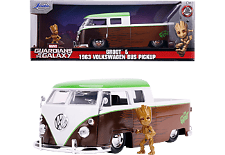 Marvel Groot 1963 Bus Truck 1:24 inkl. Die-Cast Figur Groot