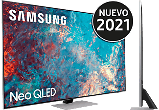 REACONDICIONADO TV QLED 55" - Samsung QE55QN85AATXXC, Neo QLED 4K con IA, Smart TV, HDR10+, Tizen, Plata