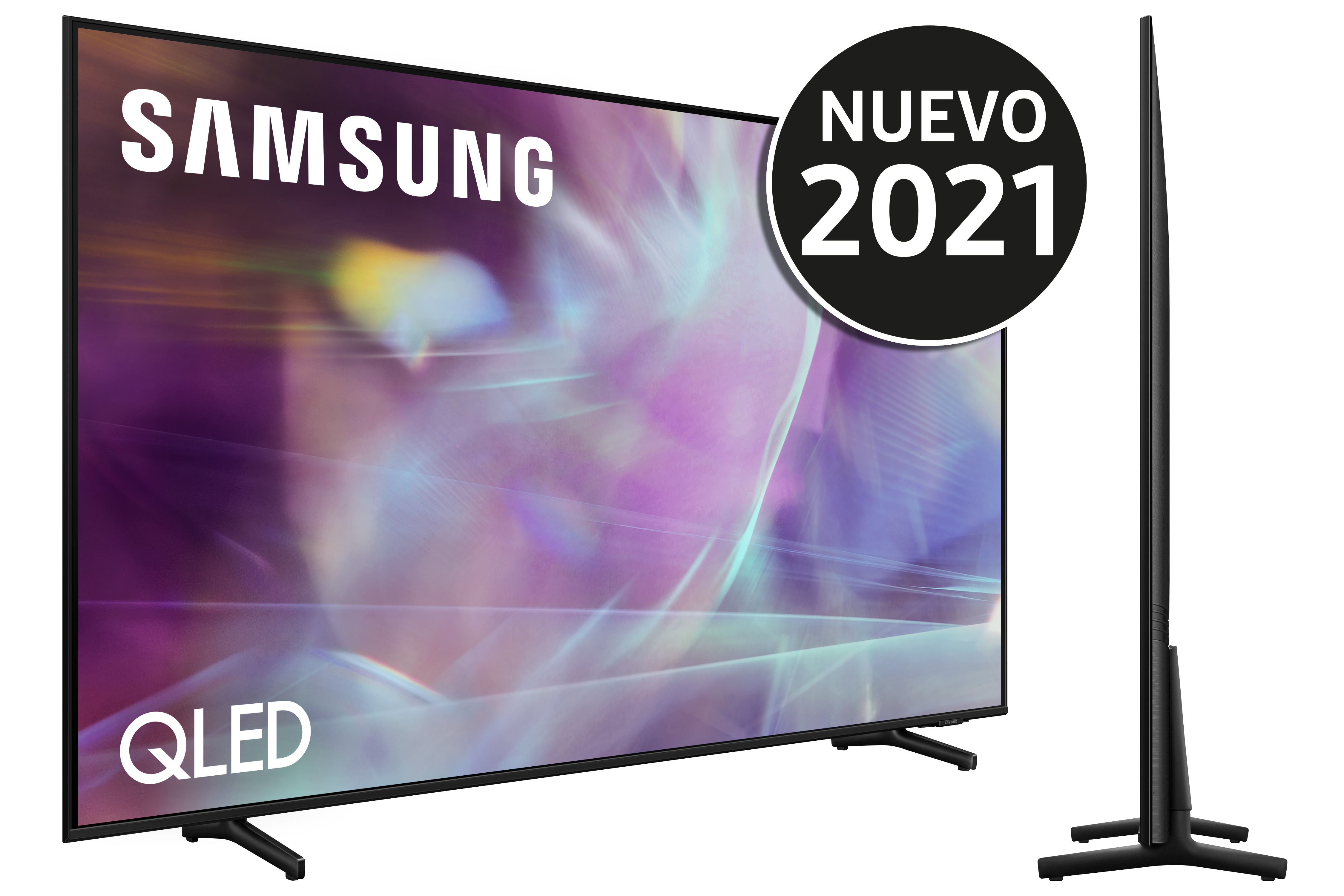 Samsung Qled 4k 2021 43q60a smart tv de 43 resolución uhd procesador quantum hdr10+ motion xcelerator ots lite y alexa integrada qe43q60aauxxc tizen control voz negro 108 qe43q60a 10+ 109 6 q60a 1092 43“samsung