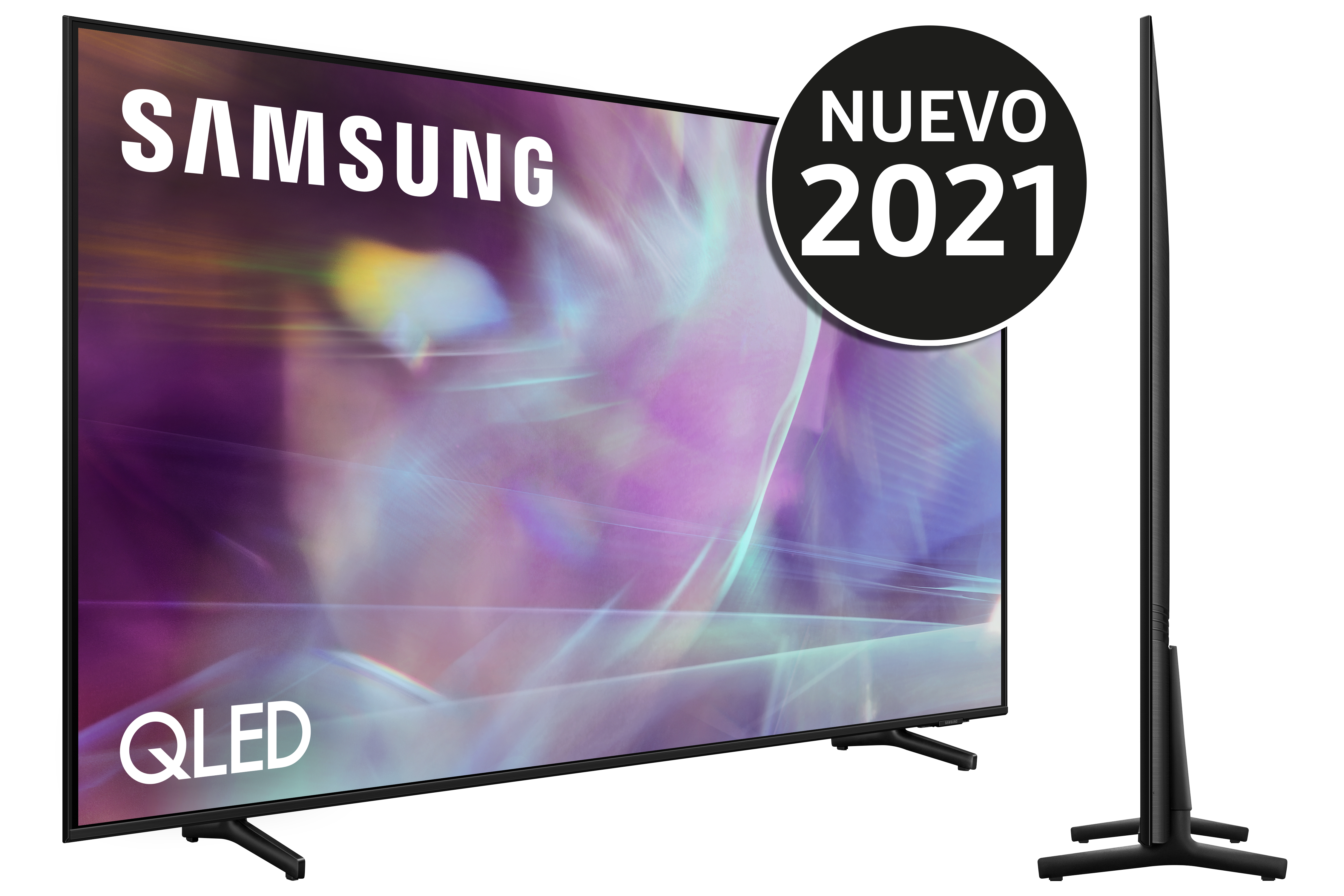 Samsung Qled 4k 2021 55q60a smart tv de 55 resolución uhd procesador quantum hdr10+ motion xcelerator ots lite y alexa integrada qe55q60aauxxc tizen control voz negro ultrahd qe55q60aau 1397 qe55q60a 139 55“samsung 140 138 10+