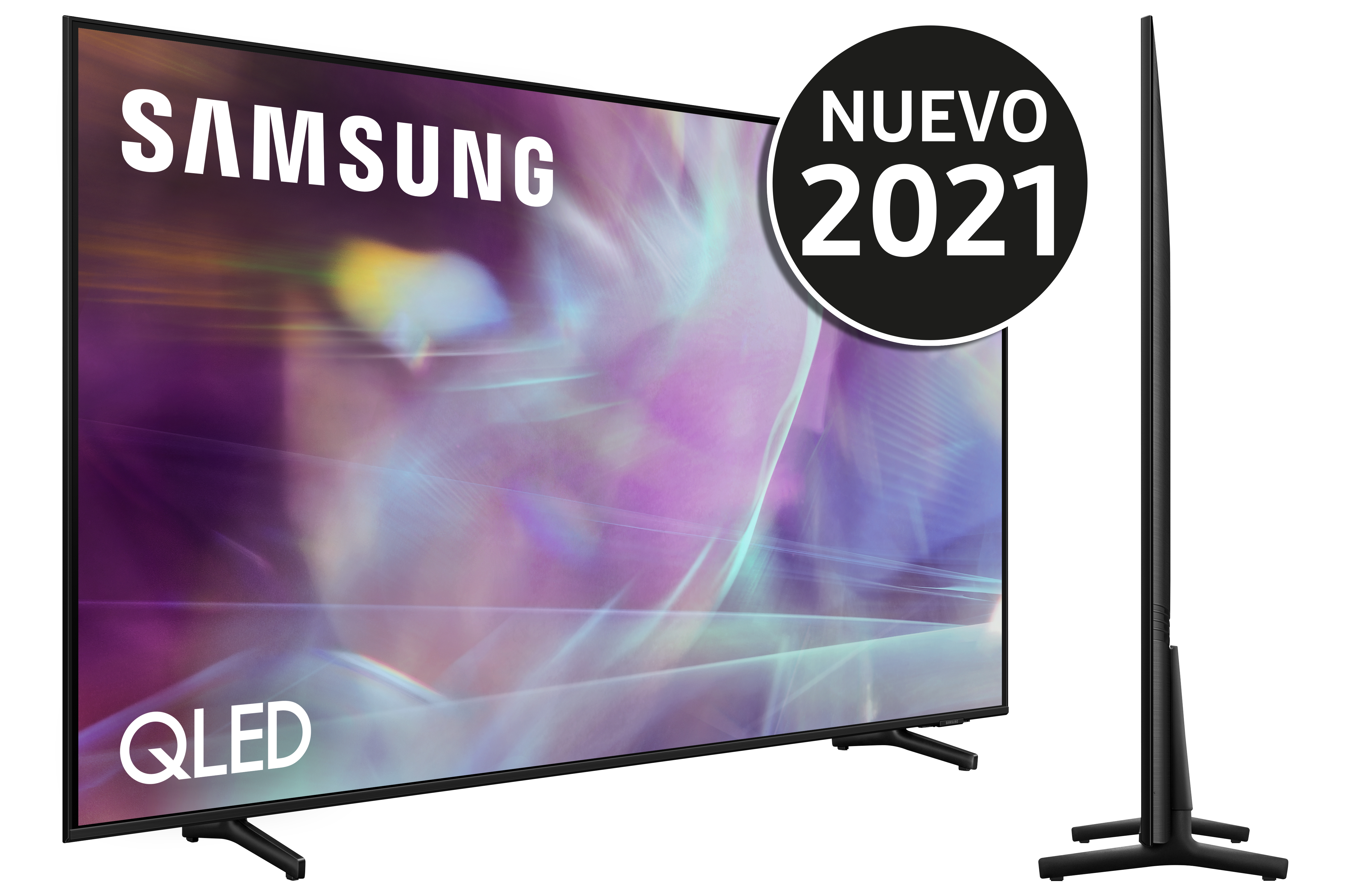 Samsung Qled 4k 2021 55q60a smart tv de 55 resolución uhd procesador quantum hdr10+ motion xcelerator ots lite y alexa integrada qe55q60aauxxc tizen control voz negro ultrahd qe55q60aau 1397 qe55q60a 139 55“samsung 140 138 10+