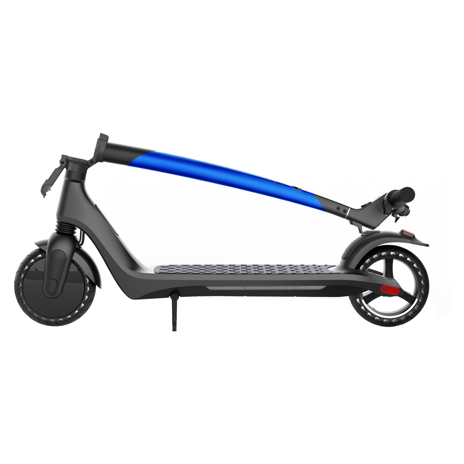 Patinete eléctrico - Lamborghini AL1, 8", 350 W, 100 kg, 25 km/h, 7800 mAh, Freno doble, Hasta 100 kg, Azul