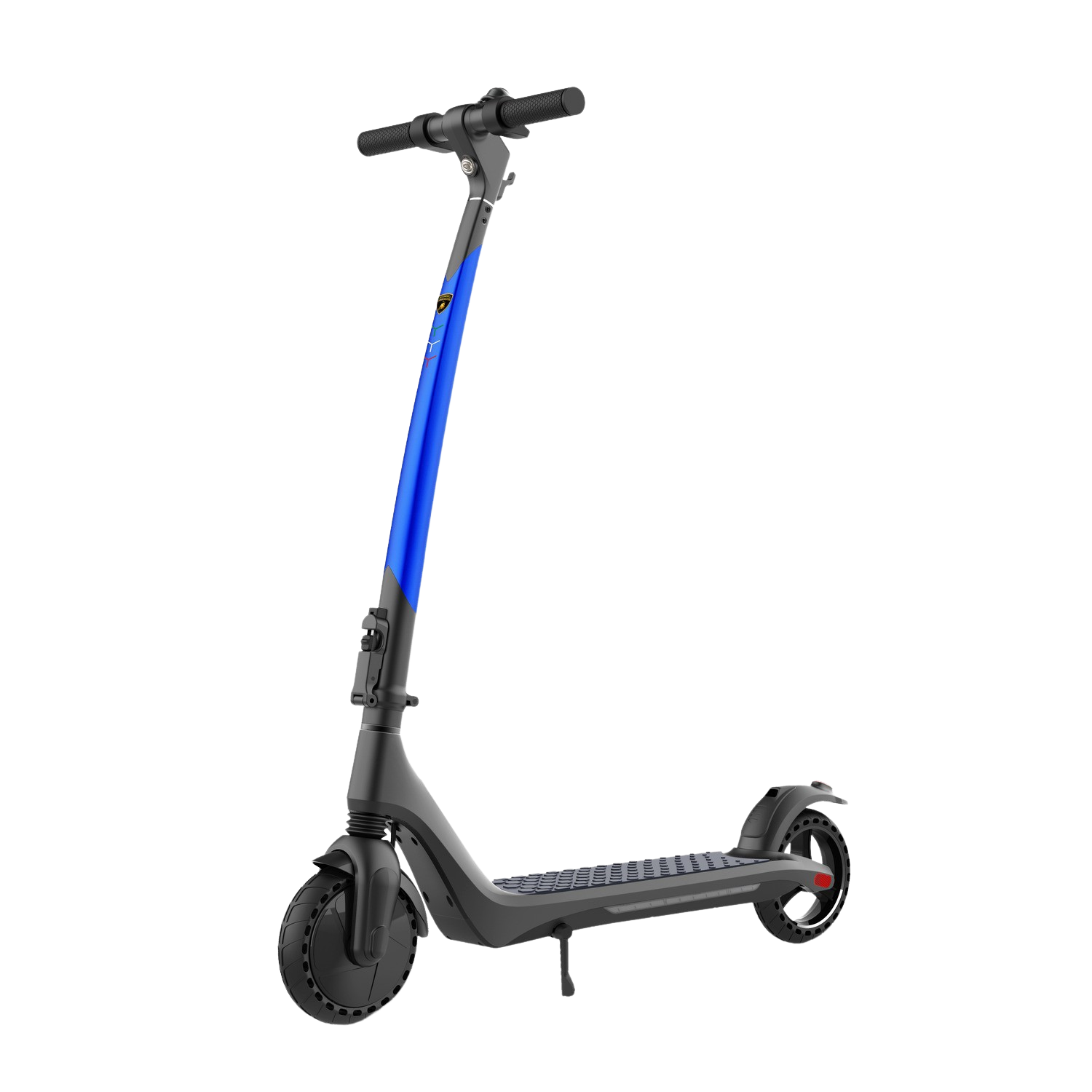 Patinete eléctrico - Lamborghini AL1, 8", 350 W, 100 kg, 25 km/h, 7800 mAh, Freno doble, Hasta 100 kg, Azul