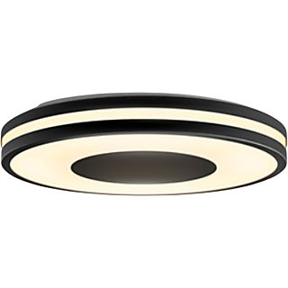 Lámpara inteligente - Philips Hue Being, Lámpara de Techo LED Inteligente, Luz Blanca cálida o fría, Negro
