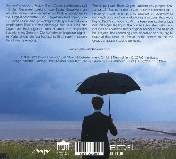 Jörg Halubek - Bach Organ Landscapes:Lüneburg  - (CD)