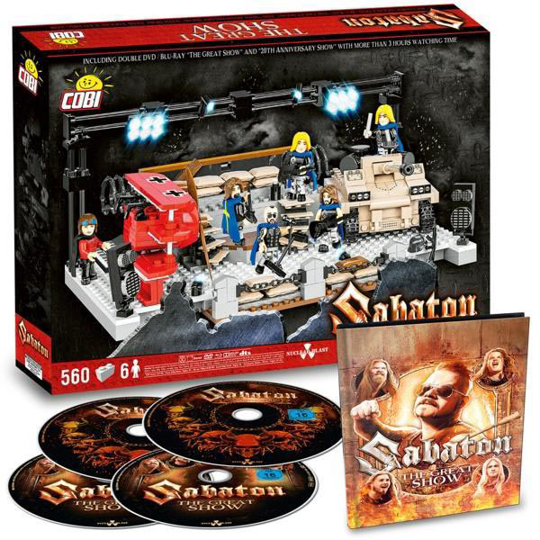 Sabaton - The Great Show - (Ltd. Box Cobi-Stage)  - (Blu-ray + DVD)
