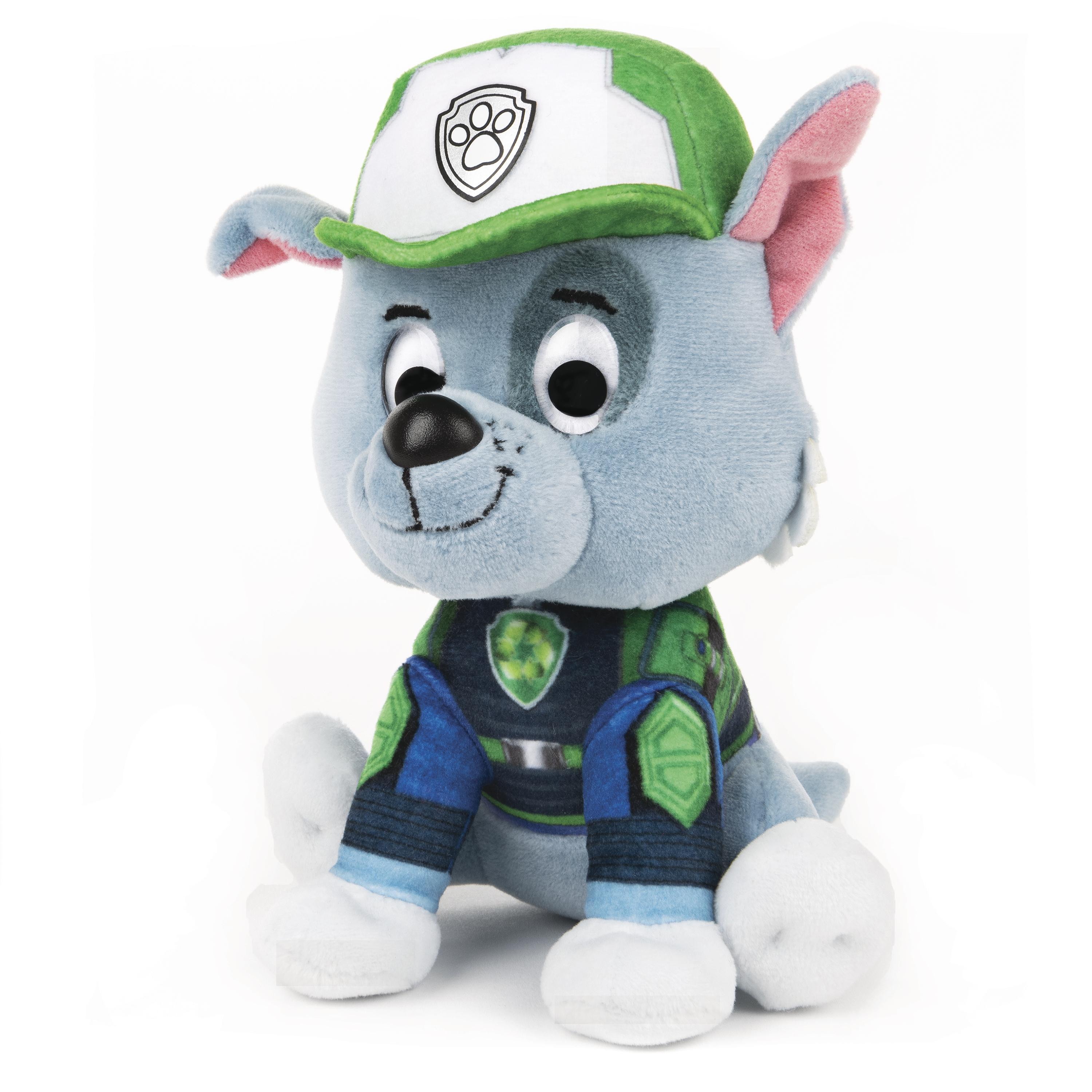 SPIN MASTER GUND Paw Patrol Movie Plüsch Rocky (ca. 15 cm) Plüschfigur