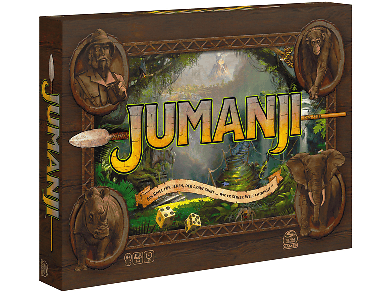 Thumbnail - SPIN MASTER Jumanji Brettspiel Mehrfarbig