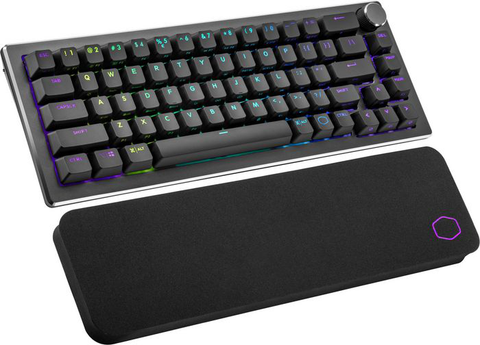 COOLER MASTER CK721 TTC - Clavier Gaming, Avec ou sans fil, QWERTZ, Tenkeyless (TKL), Mechanical, Space Gray