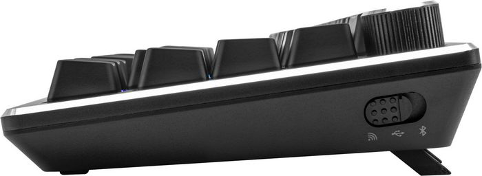 COOLER MASTER CK721 TTC - Clavier Gaming, Avec ou sans fil, QWERTZ, Tenkeyless (TKL), Mechanical, Space Gray