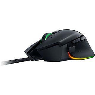 RAZER Basilisk V3 - Mouse da gaming, Connessione con cavo, Ottica con LED, 26000 dpi, Nero