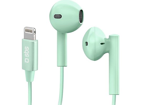 SBS Studio Mix 105 - Cuffie (In-ear, Verde)