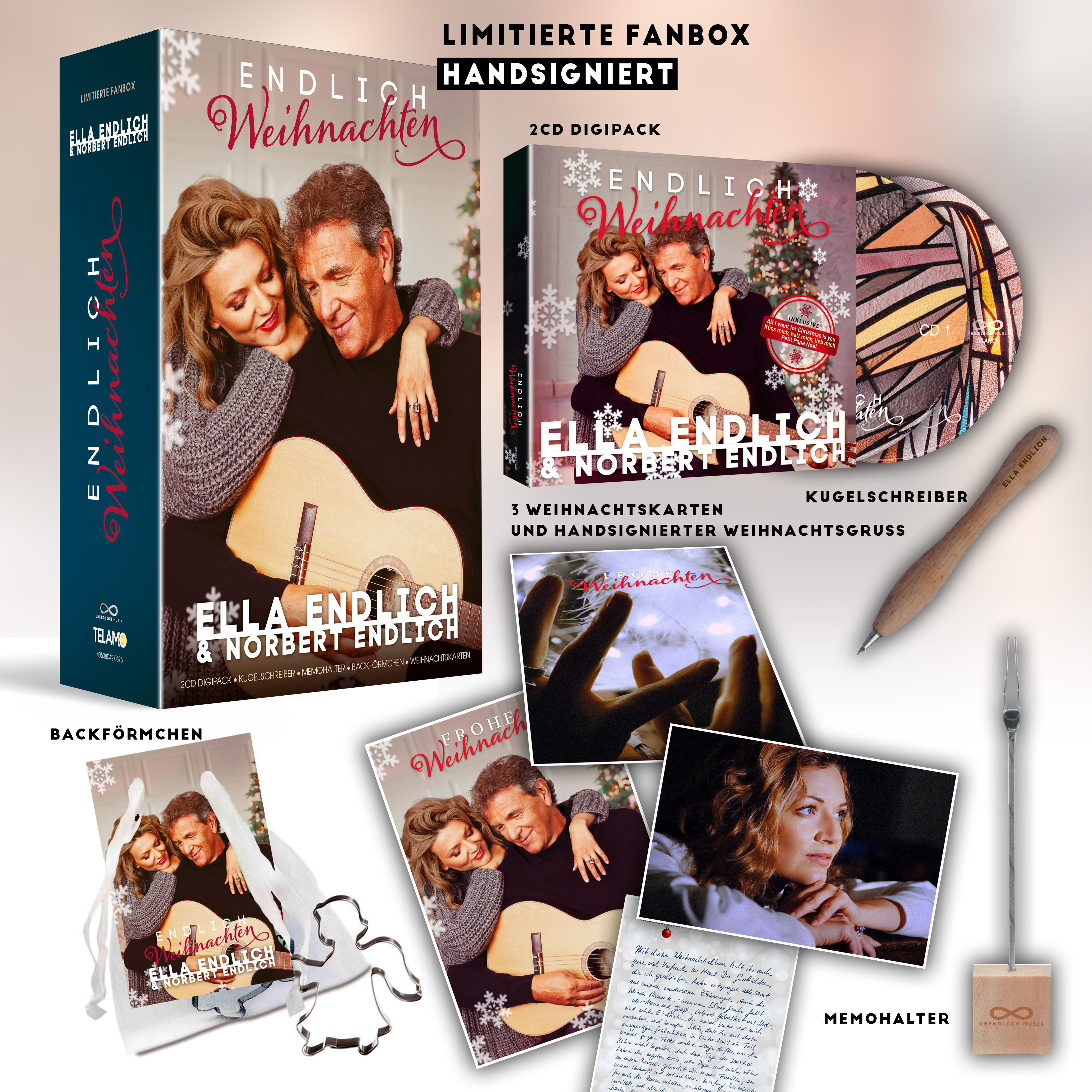 Box-Set mit CD und anderen Artikeln zum Weihnachtsthema. Mit einem Mann und einer Frau.