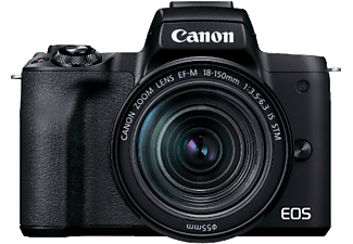 CANON EOS M50 MARK II BK 18-150MM IS STM Aynasız Fotoğraf Makinesi Siyah Outlet 1215539