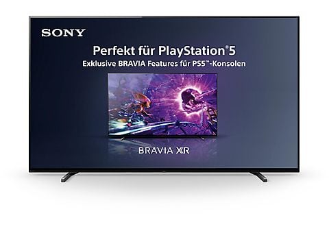 SONY XR-77A80J OLED TV (Flat, 77 Zoll / 195 cm, OLED 4K, SMART TV, Google TV),  OLED TV, Titanschwarz kaufen | SATURN