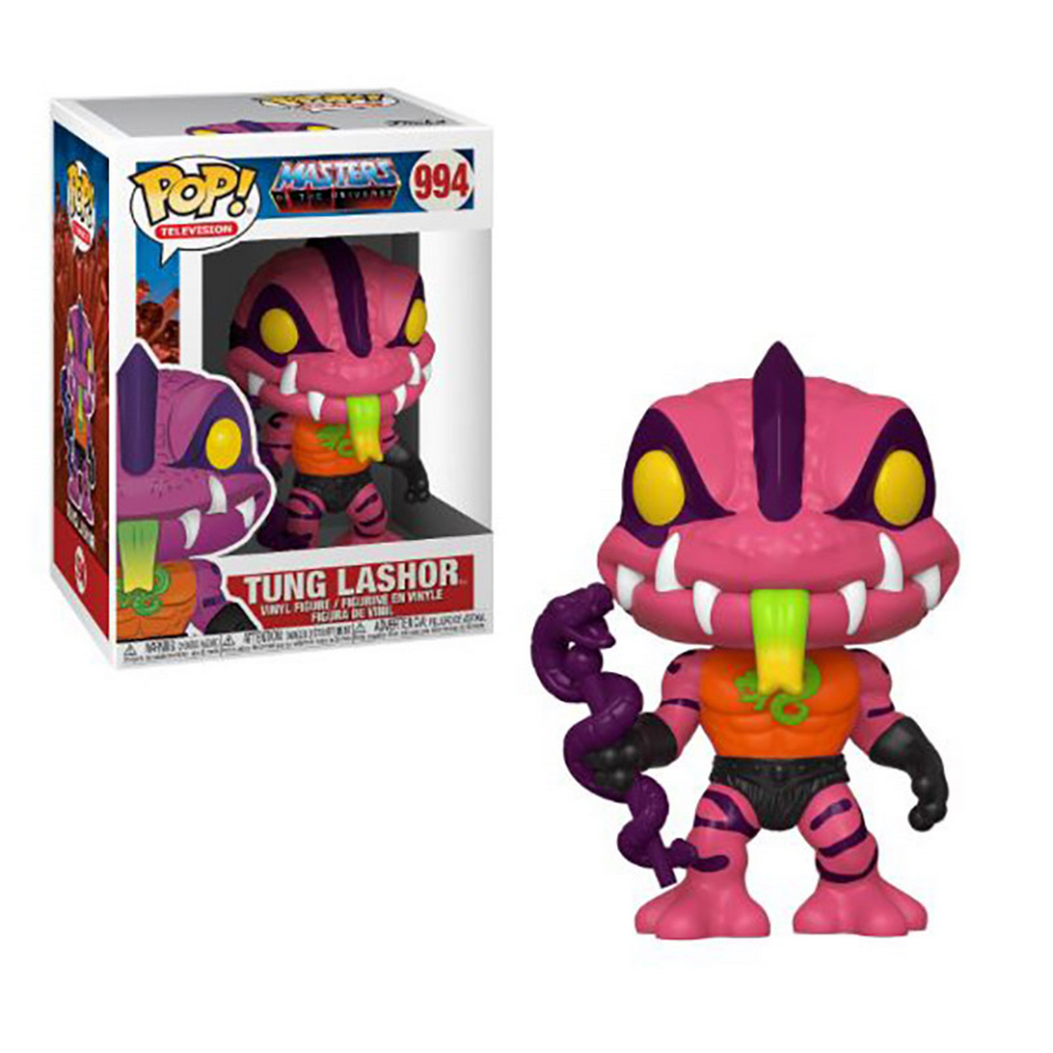 Figura Funko Pop! - Master Of The Universe Tung Lashor, Vinilo, 9 cm, Multicolor
