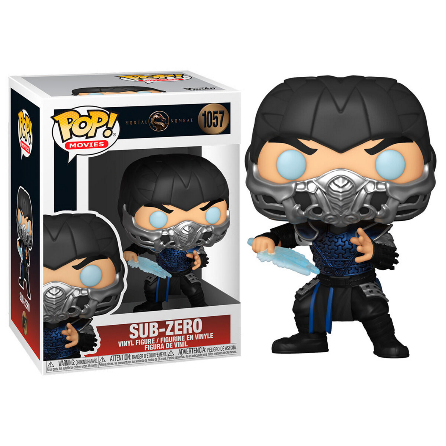 Figura Funko Pop! - Mortal Kombat Sub - Zero, Vinilo, 9 cm, Multicolor