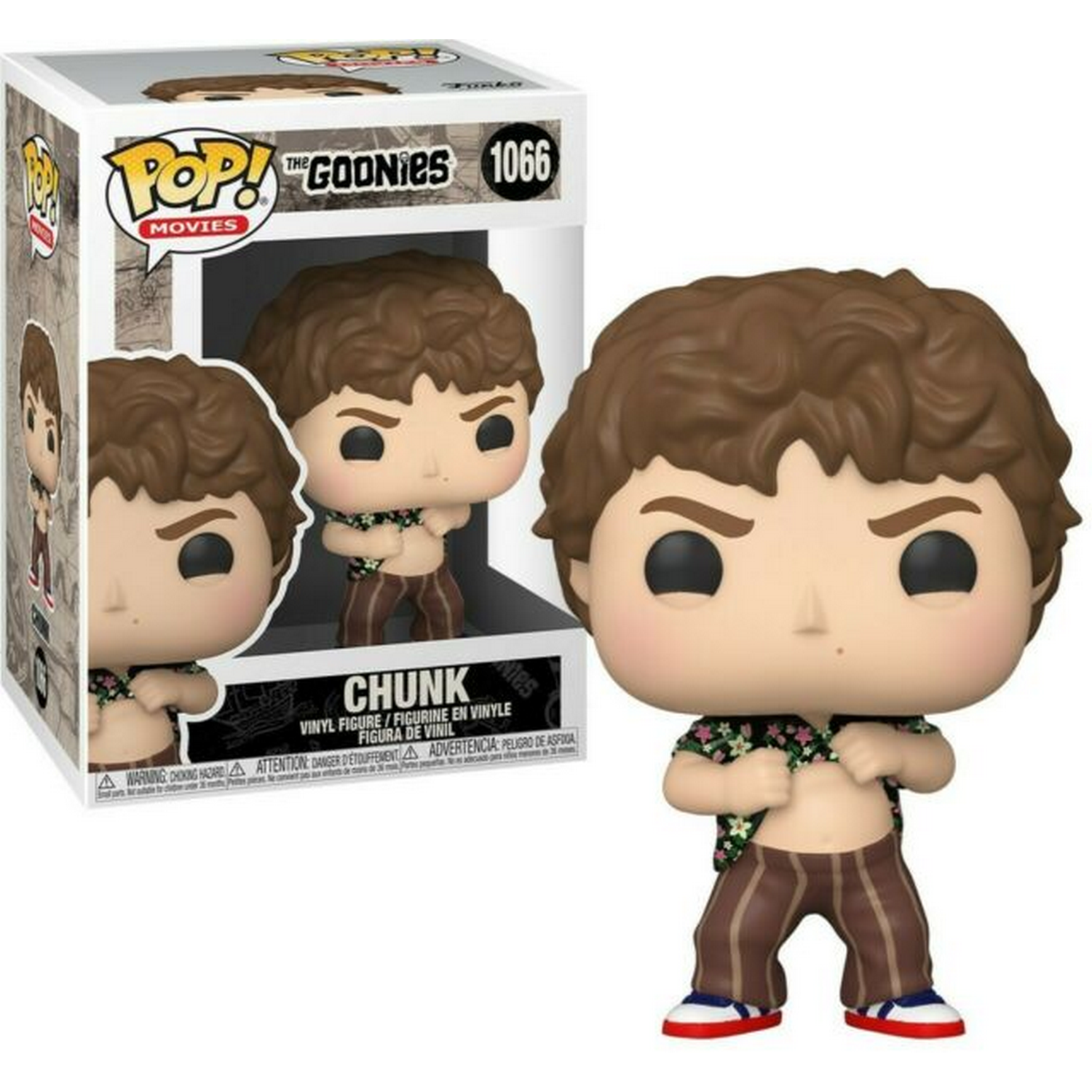 Figura Funko Pop! | Los Goonies Gordi, Vinilo, 9 cm, Multicolor