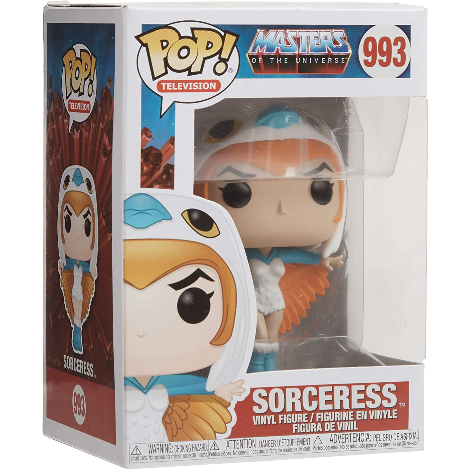Figura Funko Pop! - Sorceress, Masters Of The Universe, 11 cm, Vinilo, Multicolor