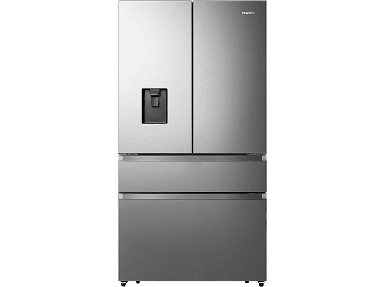 Frigorífico americano - Hisense French Door RF749N4WIF, 579 l, No Frost, 178.5 cm, Depósito de agua, FastFreeze, Inox