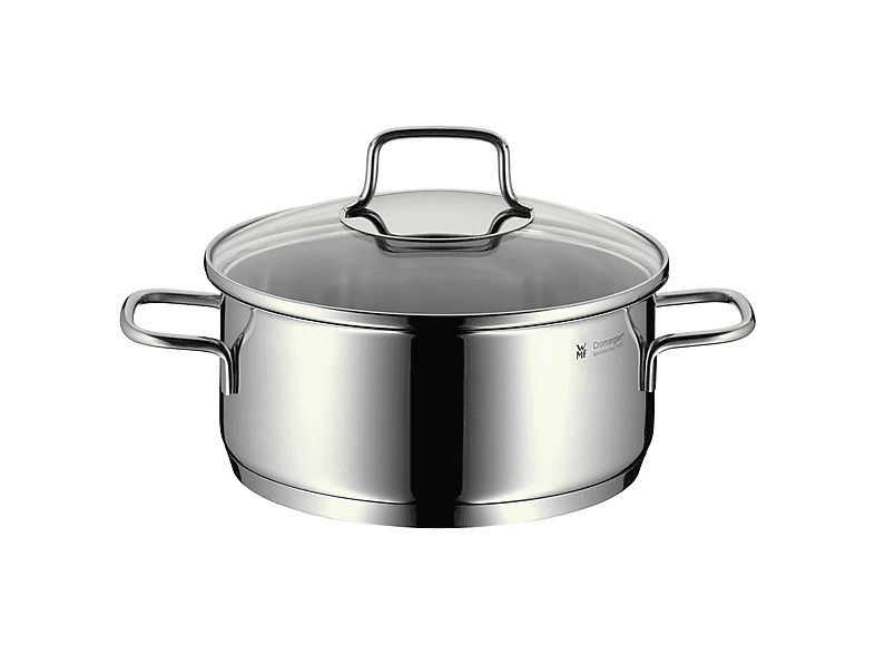 WMF Topf-Set Astoria 4-tlg. Topf-Set (Induktionsfähig, Spülmaschinenfest, Backofenfest, Glaskeramik-, Gas-, Elektro- und Induktionsherde, Silber, Cromargan® Edelstahl Rostfrei 18/10, Glas) — Foto 2 von 5