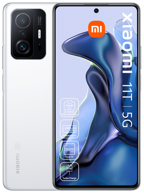 XIAOMI 11T 5G 128 GB Moonlight White Dual SIM