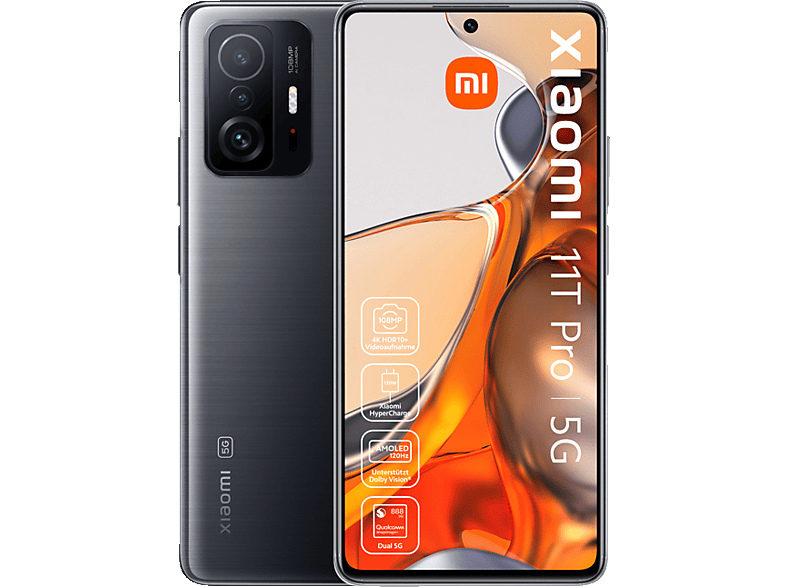 256 Gray XIAOMI 5G 11T Meteorite SIM GB Pro Dual