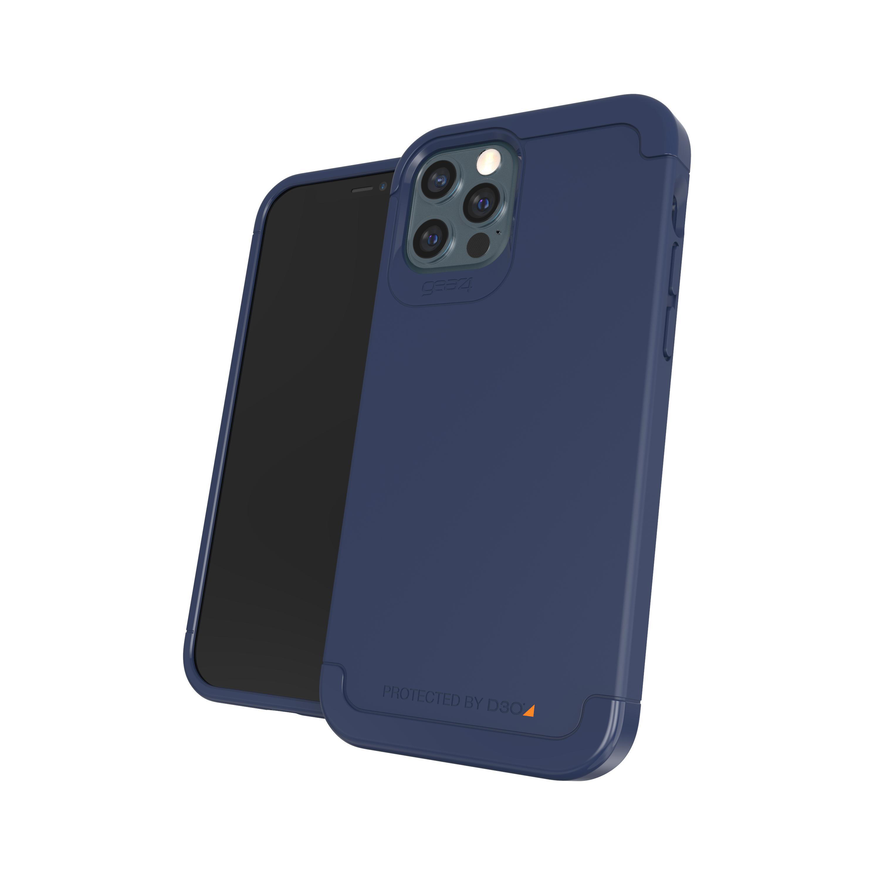 GEAR4 D3O Wembley Palette, Backcover, Apple, iPhone 12/12 Pro, Navy blue