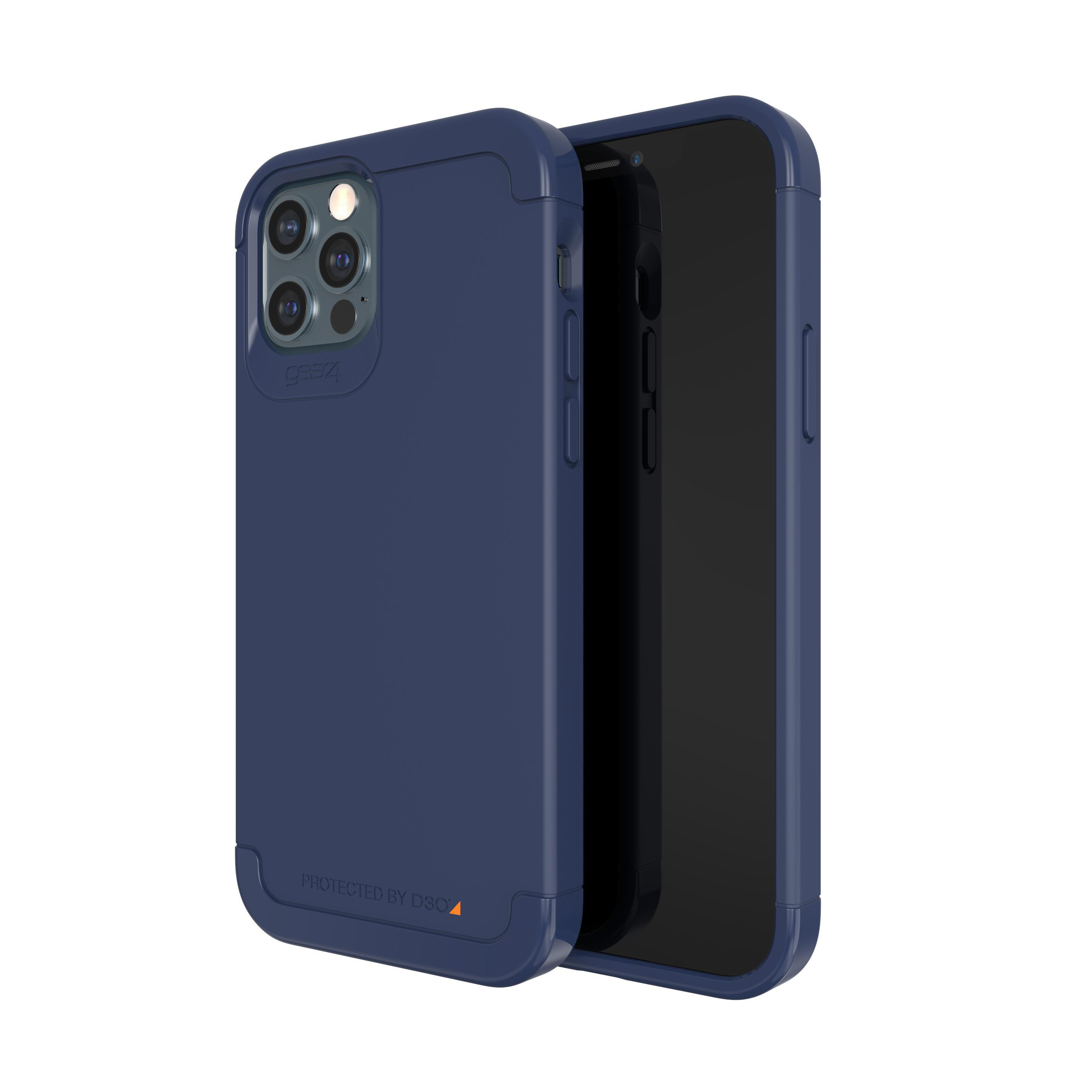 GEAR4 D3O Wembley Palette, Backcover, Apple, iPhone 12/12 Pro, Navy blue